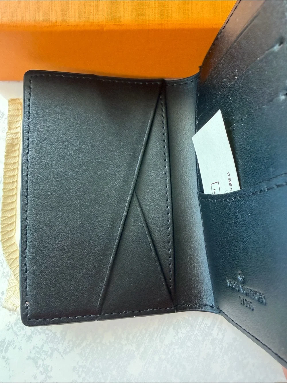 Men's Black Pebbled Cow Leather Wallet